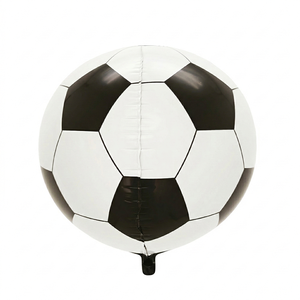Ballon de fête 4D en forme de ballon de football, modèle 44345, idéal pour les événements sportifs - Product Image 1