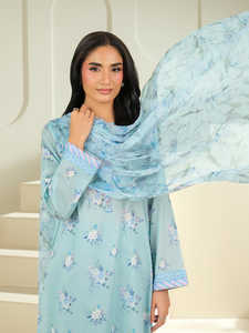 La mejor tela de algodón con estampado de césped exquisito para mujeres indias Salwar Kameez estampados suaves y vibrantes MOQ de opción múltiple indio - Product Image 6