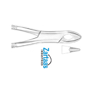 Pince d'extraction en acier inoxydable de haute qualité NEVIUS canines supérieures fig 320/10S exportateurs et fabricant - Product Image 6