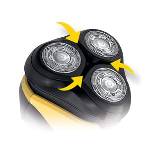 Afeitadora Eléctrica Inalámbrica para Hombre, Rotatoria, Uso en Seco/Húmedo, Recortadora de Barba, Recargable por USB, 60 Minutos de Uso, 4 Horas de Carga, IPX7, para Rostro - Product Image 4