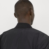 Vestes bomber personnalisées OEM unisexes d'été respirantes coupe-vent en microfleece grande taille avec fermeture éclair - Style NASA pour hommes