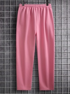 Pantalones Jogger de Hombre, Estilo Nuevo, a la Moda, Rectos, Casuales, de Cintura Media, 100% Algodón, Transpirables, con Cordón, Ajuste Holgado, Estilo Baggy - Product Image 6