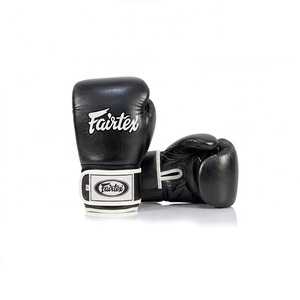 Guantes de Boxeo Metálicos Duraderos Fairtex al por Mayor, Nuevos y Populares, Guantes de Entrenamiento de Muay Thai y Kickboxing de Cuero Personalizados OEM, Guantes de Sparring - Product Image 1