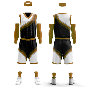 Uniforme de baloncesto unisex, nuevo diseño, totalmente sublimado, pantalones cortos de Jersey, personalizado, talla grande, impreso, uniforme OEM para equipo - Product Image 5