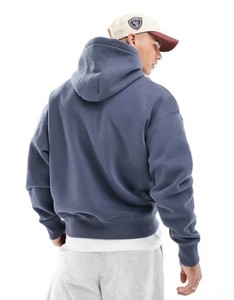 Logo personnalisé surdimensionné 100% coton pulls thermiques pull vierge uni à capuche unisexe personnalisé bouffée imprimé hommes unisexe sweats à capuche - Product Image 2