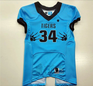 Maillots de football américain personnalisés, design sur mesure, séchage rapide, respirants, antibactériens, protection UV, uniforme - Product Image 5