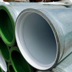 Tuyau en acier doublé de plastique, eau potable, eau incendie, gaz naturel, résistant à la corrosion et à l'oxydation, longue durée de vie, conforme aux normes ASTM - Product Image 5