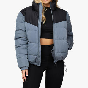 Chaqueta Acolchada de Invierno 2025 para Mujer, Transpirable, Tejida, con Relleno de Burbujas, Diseño Moderno para Adultos, en Oferta - Product Image 2