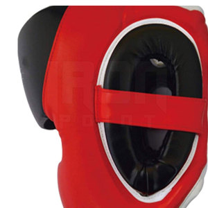 Protège-tête intégral en cuir de haute qualité pour adultes hommes équipement de Protection à bas prix en gros - Product Image 4