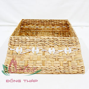 Base de árbol de Navidad de jacinto de agua ecológica hecha a mano elegante por Artex Dong Thap falda festiva - Product Image 6