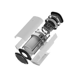 Purificateur d'air électrique portable, filtre HEPA, charbon actif, technologie électrostatique, options de prise EU/US, couverture de 32 à 54 m², 60 dB - Product Image 3