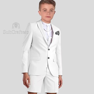 เสื้อโค้ทเด็กพรีเมี่ยมสำหรับเด็กผู้ชายเสื้อโค้ทใส่ได้ทุกฤดูสำหรับกิจกรรมครอบครัวถ่ายภาพ - Product Image 4