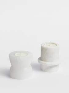 Bougeoir en marbre décoratif de salon au design admirable bougeoir en marbre gris de la meilleure qualité au prix le plus bas - Product Image 3