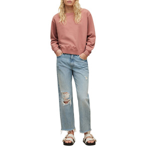 Personnalisé 2025 femmes séchage rapide extérieur surdimensionné pull sweat léger nouvelle mode à la mode hiver imprimé sweat - Product Image 4