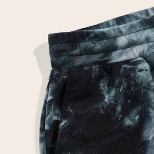100% poliéster Jersey Die Tie Shorts hechos de peso pesado transpirable de secado rápido e impreso fabricado en fábrica para hombres a la venta - Product Image 2