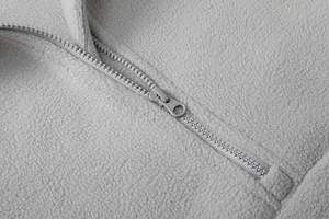 Sudaderas para niñas Jersey de lana con media cremallera Niños Ligero Suave Polar Sudaderas con capucha de manga larga con bolsillo - Product Image 6