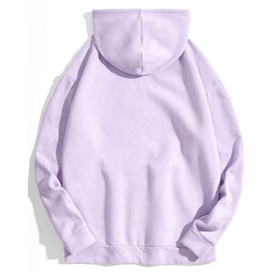 เสื้อมีฮู้ดและสเวตเตอร์ผ้าฝ้ายผสมสำหรับผู้ชายเสื้อออกกำลังกายสำหรับฤดูหนาวรุ่นเฮฟวี่เวทผ้า100% ปักลาย3D พื้นฐาน - Product Image 2