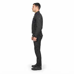 Pantalon de moto pour homme, prêt pour la protection CE, imperméable, coupe articulée, résistant au vent, en textile Cordura premium, pour l'aventure et le touring, OEM - Product Image 3