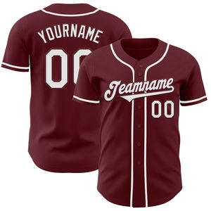 Ensemble de maillot de baseball personnalisé sublimé à boutons sur le devant, imprimé, respirant, pour adultes, événements d'équipe, entraînements, matchs - Product Image 3