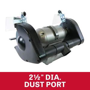 Amoladora de Banco Eléctrica Industrial de 8 Pulgadas, 3600 RPM, 1 HP, 115V, 1 Fase - Product Image 3