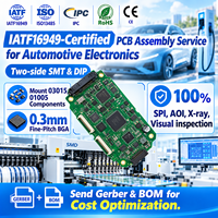 Fabrication électronique sur mesure, OEM, production DIP SMT, capteurs automobiles, assemblage de cartes PCBA, fabricant d'assemblages de cartes PCB