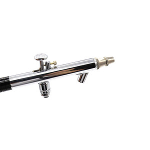 Pistolet de pulvérisation aérographe polyvalent à double action par gravité AB-128 avec 3 godets pour la modélisation, la <span class=keywords><strong>peinture</strong></span> et l'art - Product Image 3
