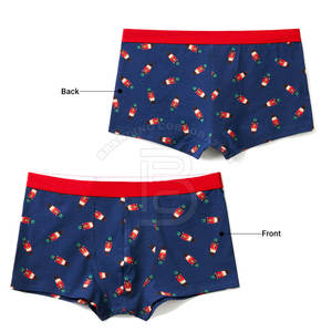 Ropa Interior Masculina con Diseño de Sublimación de Última Moda 2026, Tejido Transpirable, MOQ Bajo - Product Image 6