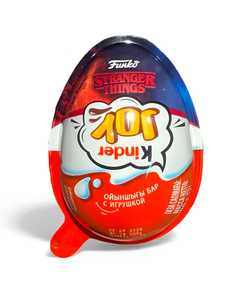 Huevos de Chocolate Sorpresa Kinder Joy Edición Stranger Things T1 Caja de 72 Piezas Surtidas Regalos de Juguetes Venta al por Mayor y al por Menor - Product Image 3