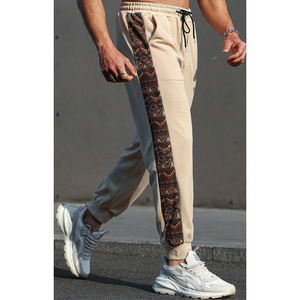 <b>Men's</b> 100% Cotton Fleece Sweatpants OEM Custom <b>Loose</b> Fit Joggers High Quality Bulk Wholesale <b>Trousers</b> - Product Image 1