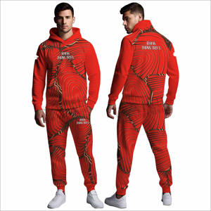 ชุดวอร์มสำหรับผู้ชายชุดวอร์มสำหรับผู้ชายขนาดพิเศษโลโก้ที่กำหนดเอง - Product Image 2