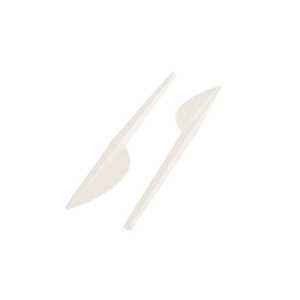 Couverts jetables blancs 100 pièces B2B - Product Image 1