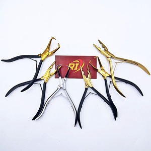 Alicates Multifunción Profesionales de Acero Inoxidable con Empuñadura Negra de Alta Calidad, Herramienta Ecológica para Extensiones de Cabello de Marca Privada - Product Image 3