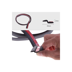 Professional Stock Protector Sound Insulation Z Type Universal <b>Car</b> <b>Door</b> <b>Seal</b> EPDM <b>Rubber</b> - Product Image 2
