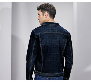 Xintang Denim Jacket Jeans Moda Top Precio barato Chaquetas clásicas Hombres - Product Image 5