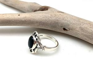 Trending 925 Sterling Silver <b>Black</b> <b>Onyx</b> Gemstone <b>Ring</b> Jewelry Handmade Silver Boho Style <b>Ring</b> Jewelry For Women Gift For Girls - Product Image 2