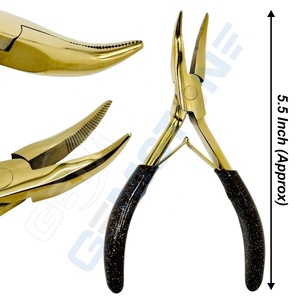 Premium Hair Extension Tool Kit Set – Micro <b>Beads</b> Plier Loop Tool Thread Clips & <b>Needles</b> Complete Solution for Professionals - Product Image 5