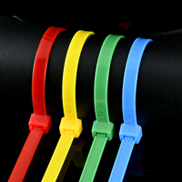 Attaches-câbles autobloquantes RUNBO PA66, tailles assorties, attaches-câbles robustes, sangles à boucle velcro pour câblage électrique, automobile
