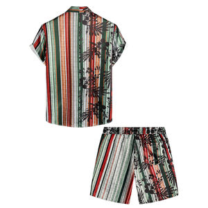 Conjunto de ropa informal para hombre Camiseta de manga corta de alta calidad Pantalones cortos Algodón transpirable Nueva llegada Diseño de moda para invierno - Product Image 2