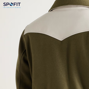 Hot Selling Wholesale Blank Varsity Jackets Custom Logo Chenille Patches Letterman Jacket Baseball Streetwear Jacket for Man - Product Image 3