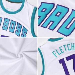 Camisetas de baloncesto universitarias Unisex personalizadas uniformes transpirables 100% poliéster Color personalizado/logotipo/diseño adulto de alta calidad - Product Image 4