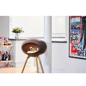 Cheminée à éthanol intérieure/extérieure <span class=keywords><strong>sur</strong></span> trépied Cheminées durables et polyvalentes Décoration Poêle à alcool artistique haut de gamme - Product Image 2