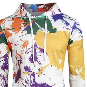 Sweat à capuche personnalisé d'hiver 3D imprimé par sublimation respirant à séchage rapide pour hommes et femmes Impression numérique complète Streetwear - Product Image 3