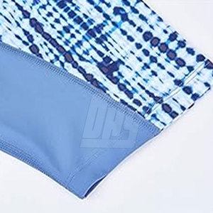 Rashguard à manches courtes, doux, extensible, à séchage rapide, pour la natation, le surf et l'entraînement physique - Product Image 4