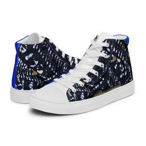 Iya Mapo scarpe espadrillas in tela alta da donna con plateau retrò plantare in Mesh traspirante che aumenta per l'estate autunnale - Product Image 1