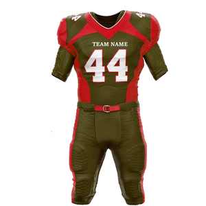 Uniforme de fútbol americano juvenil personalizado, tela elástica de 4 vías, equipo de fútbol con sublimación completa - Product Image 4
