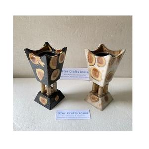 Bois écologique de haute qualité et résine époxy Mubakhir brûleur d'encens brûleur arabe brûleurs d'encens pour le bureau et la décoration intérieure - Product Image 5