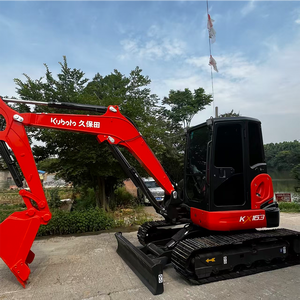 รถขุดไฮดรอลิกแบบตีนตะขาบ 7 ตัน ปี 2023 ของแท้จากญี่ปุ่น รุ่น KX163/KX165 มือสอง พร้อมกระบอกไฮดรอลิก HYDAC สำหรับวิดีโอสาธิต - Product Image 5