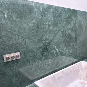 Azulejos de encimeras de mármol verde bosque moderno, losas grandes, superficie pulida duradera para Hotel, Hospital, apartamento, diseño de India - Product Image 2