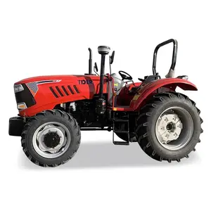 Hot Product 2023 Engine TDER Agricultural Tractor Agricultural Machinery Tractor Front Loader Price 80hp Farm Tractor