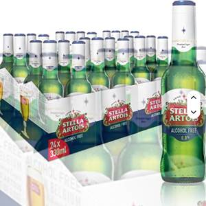 Cerveza Lager Stella Artois de Primera Calidad, la Más Vendida, Cerveza en Botella Stella Artois Disponible a Precio de Mayoreo - Product Image 1